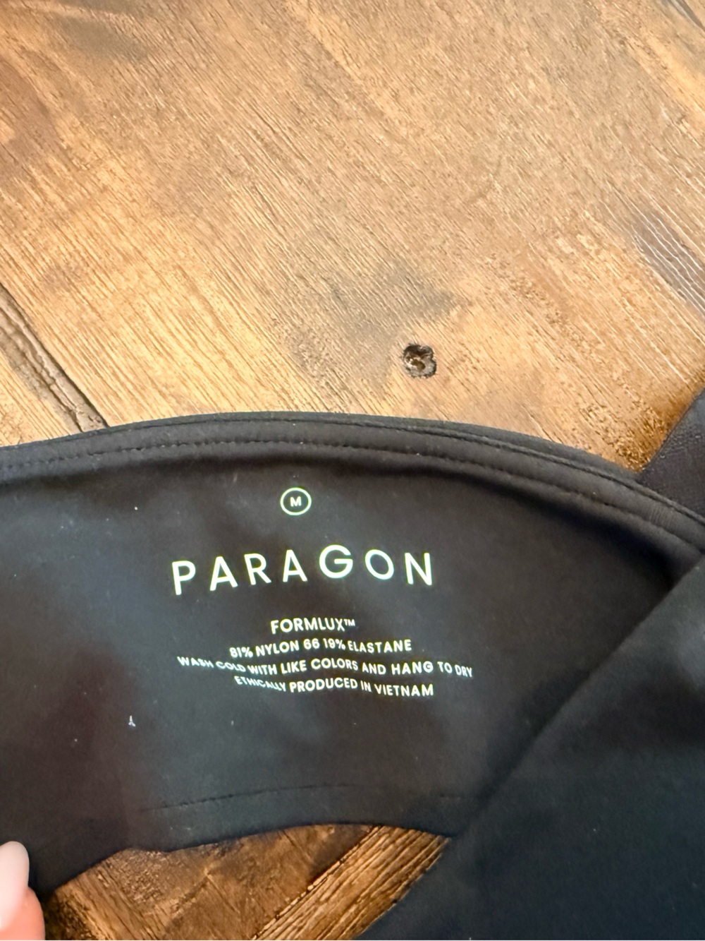 PARAGON Black formlux curve sculpt sports bra - Picture 4 of 4